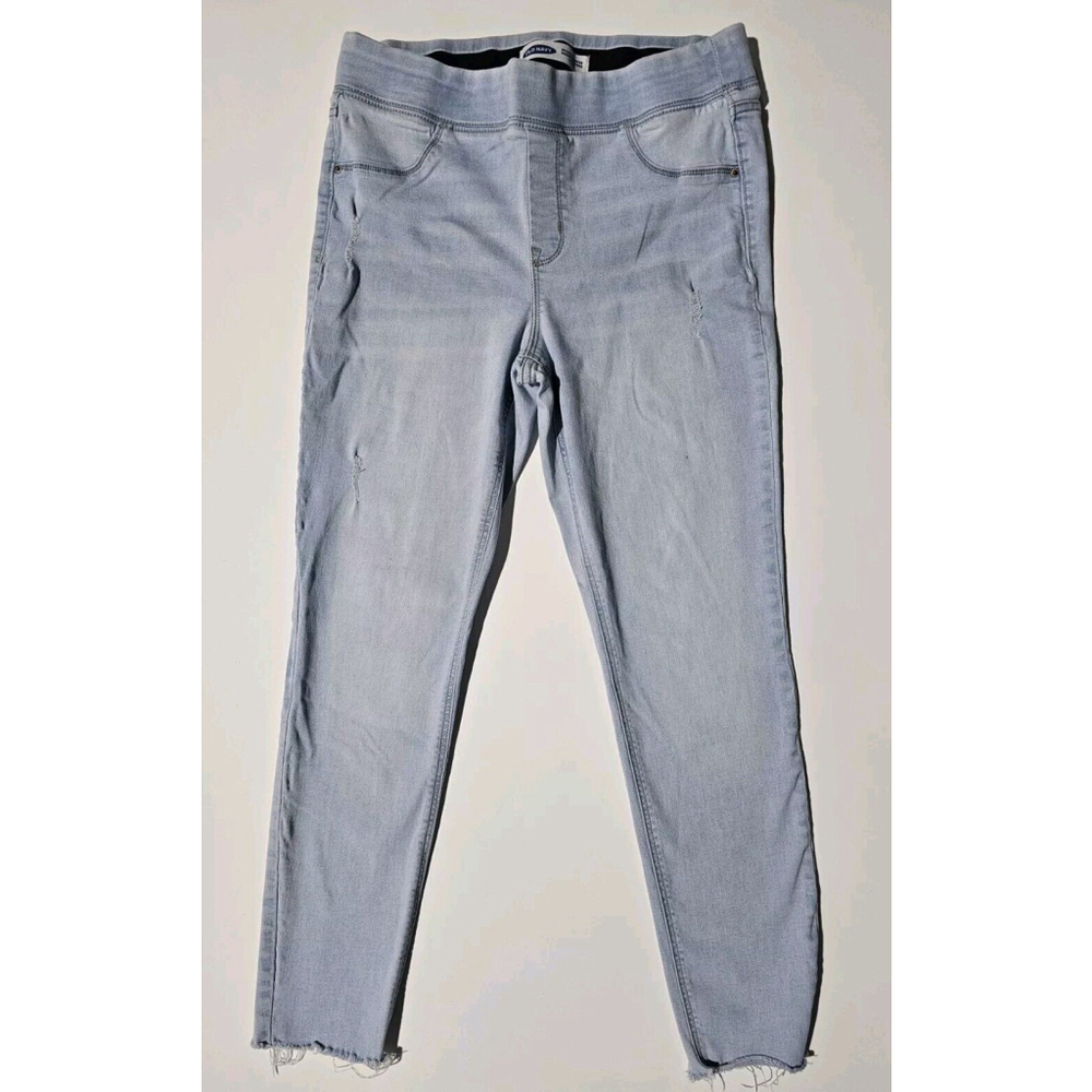 Old Navy Rockstar Pull On Super-Skinny Jeggings Mid Rise Womens Jeans Size 12